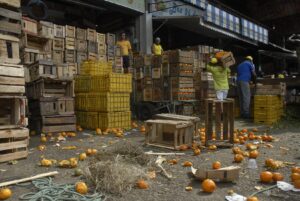 El desperdicio de productos alimentarios se da en toda la cadena de producción y consumo. Foto ONU